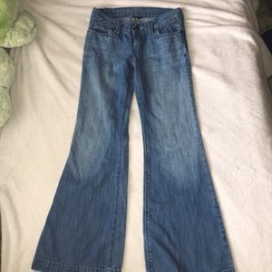 Abercrombie 1892 flare boot cut bluejeans